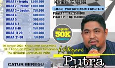 Seleksi Catur Kabupaten Muna Resmi Dibuka 30 Januari 2026, Bidik Atlet Terbaik Menuju Porprov Sultra