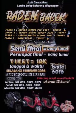 Pembiaran Aparat Disorot, Balap Kelereng Kembali Berlangsung di Sampang