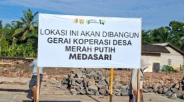Tulang Bawang – Pelaksanaan proyek pembangunan Gerai Koperasi Desa Merah Putih di wilayah Medasari mulai menuai pertanyaan dari warga setempat.